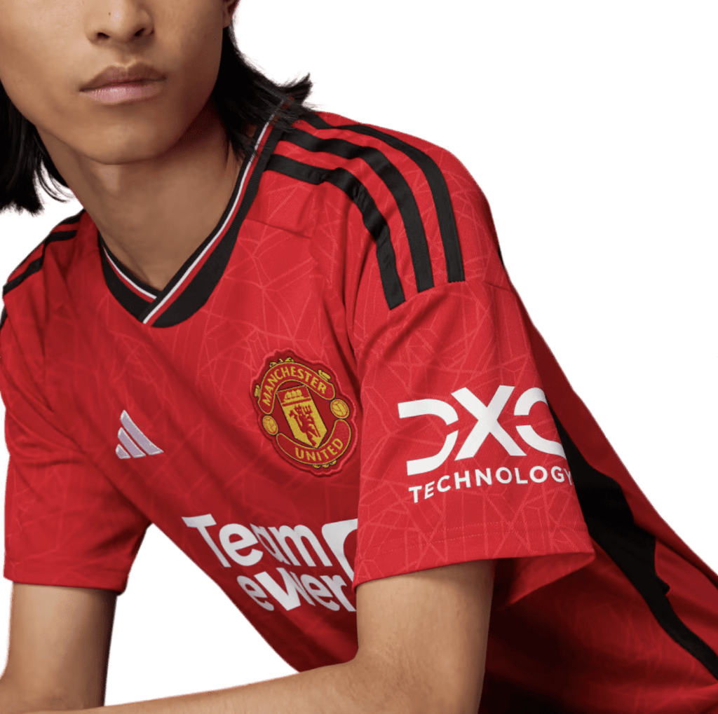 MOUNT #7 Manchester United 23/24 Stadium Men's Home Shirt - Man United Font