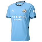 HAALAND #9 Manchester City 24/25 Stadium Men's Home Shirt - Man City Font