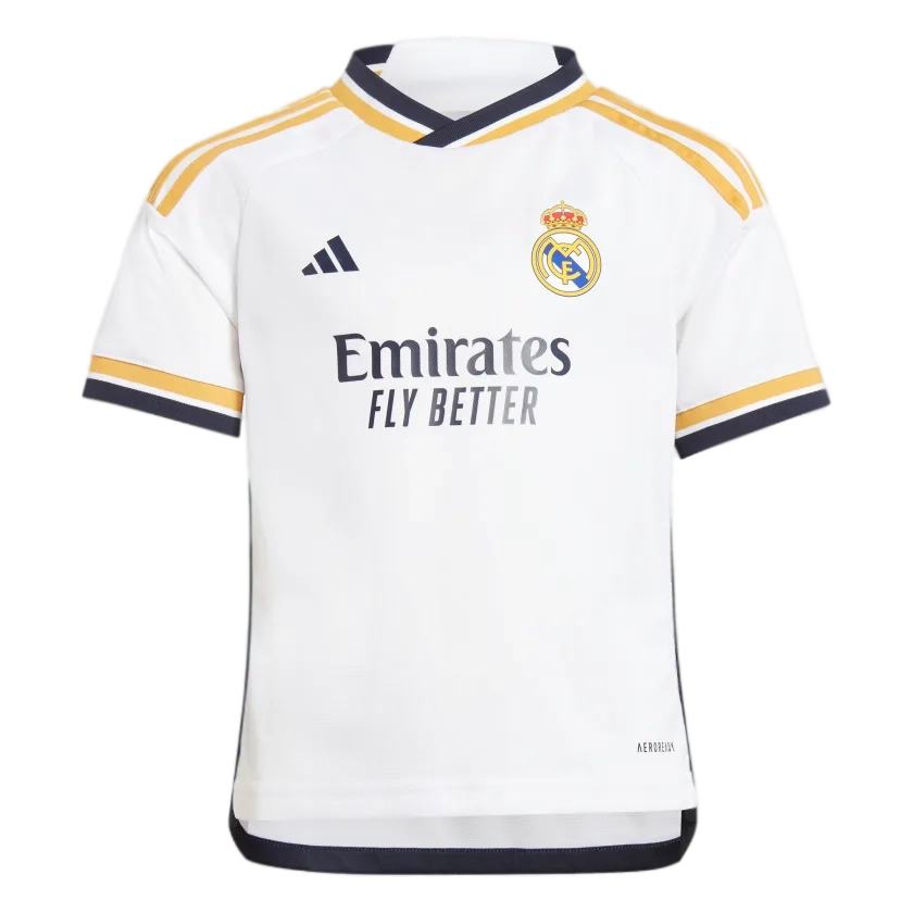 BELLINGHAM #5 Real Madrid 23/24 Kid's Home Shirt and Shorts