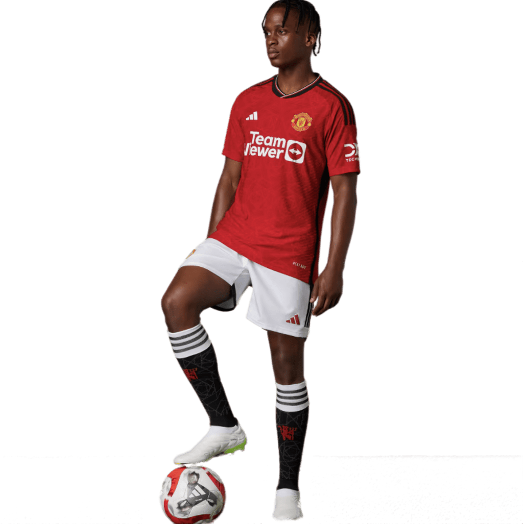 MOUNT #7 Manchester United 23/24 Authentic Men's Home Shirt - Man United Font