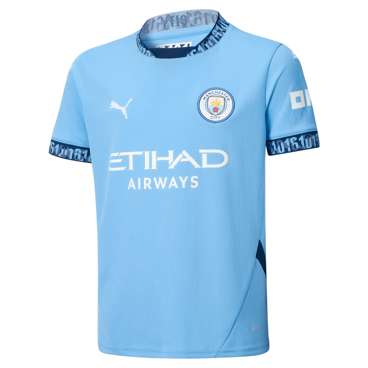 HAALAND #9 Manchester City 24/25 Kid's Home Shirt and Shorts - PL Font