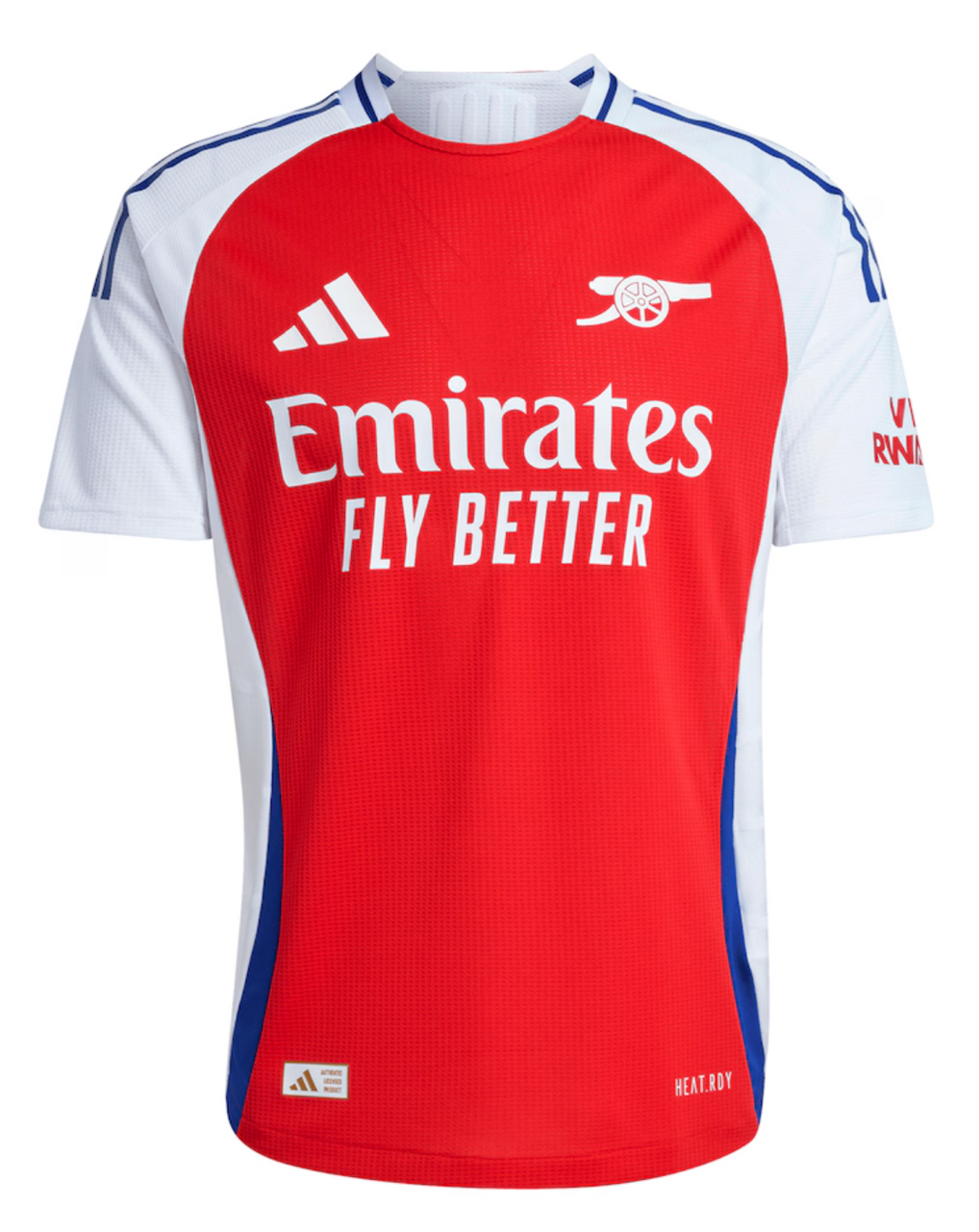 SAKA #7 Arsenal 24/25 Authentic Men's Home Shirt - Arsenal Font