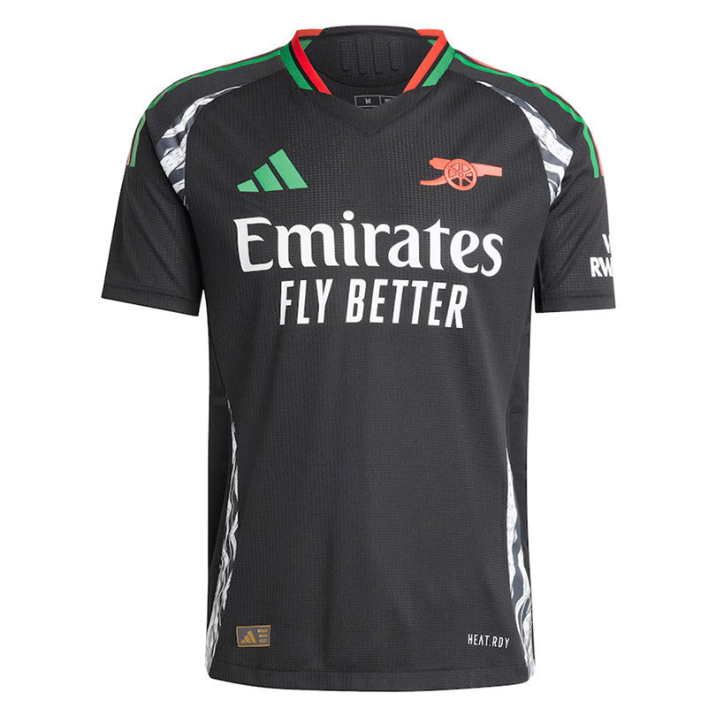 SAKA #7 Arsenal 24/25 Authentic Men's Away Shirt - Arsenal Font