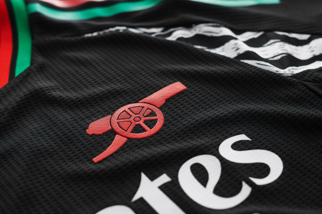 SAKA #7 Arsenal 24/25 Authentic Men's Away Shirt - Arsenal Font