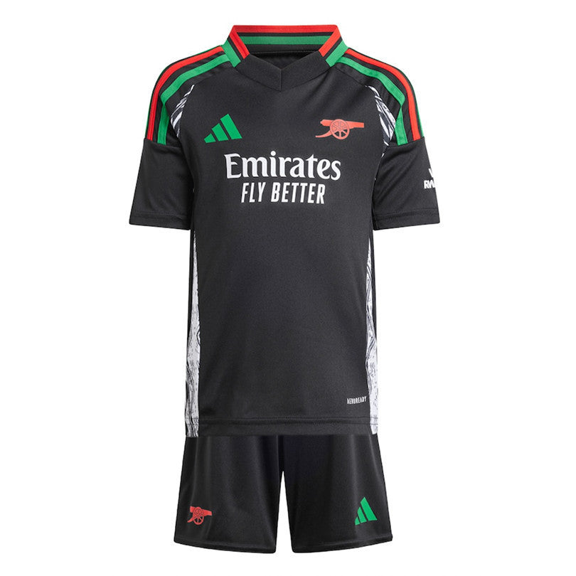 ØDEGAARD #8 Arsenal 24/25 Kid's Away Shirt and Shorts - Arsenal Font