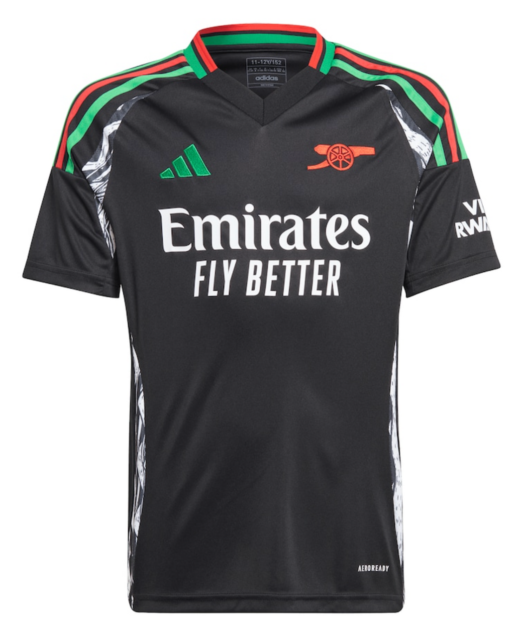 ØDEGAARD #8 Arsenal 24/25 Kid's Away Shirt and Shorts - Arsenal Font