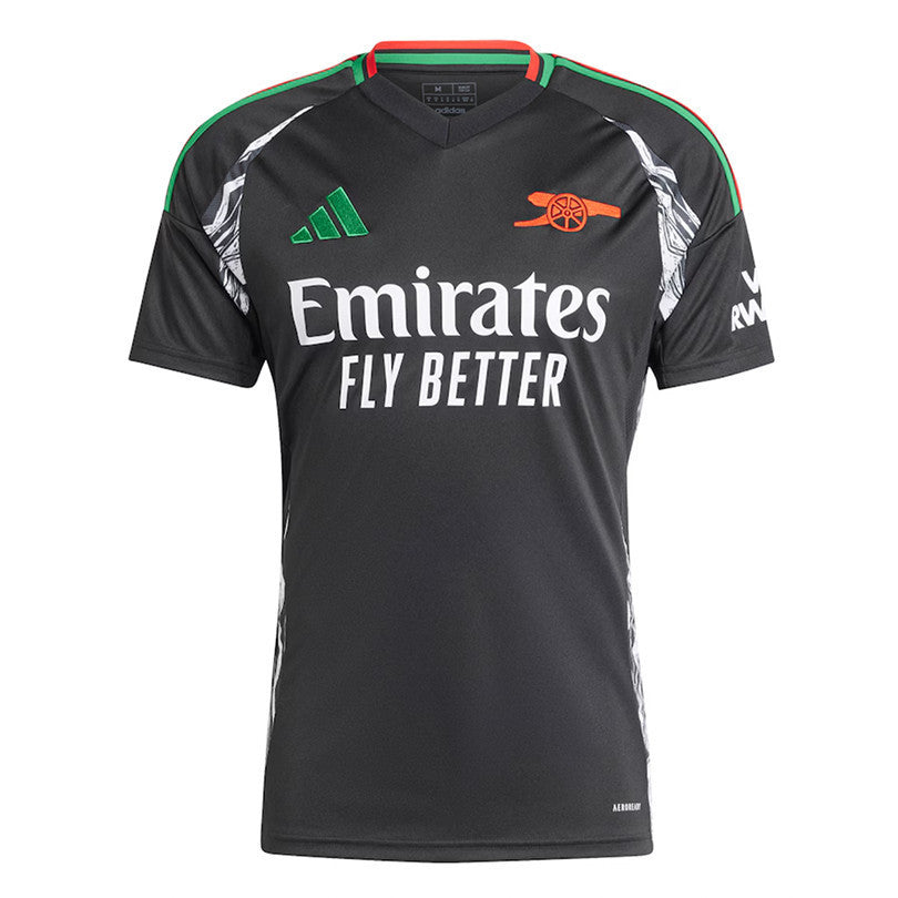 ØDEGAARD #8 Arsenal 24/25 Stadium Men's Away Shirt - Arsenal Font