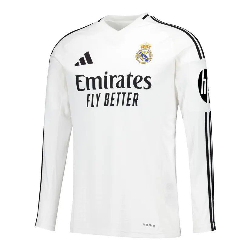 BELLINGHAM #5 Real Madrid 24/25 Men's Home Long Sleeve Shirt