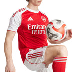 RICE #41 Arsenal 25/26 Authentic Men's Home Shirt - Arsenal Font