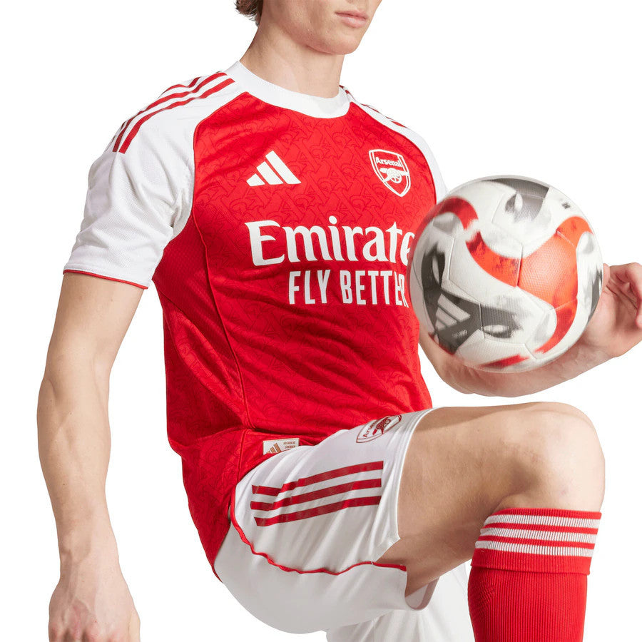 ØDEGAARD #8 Arsenal 25/26 Authentic Men's Home Shirt - PL Font