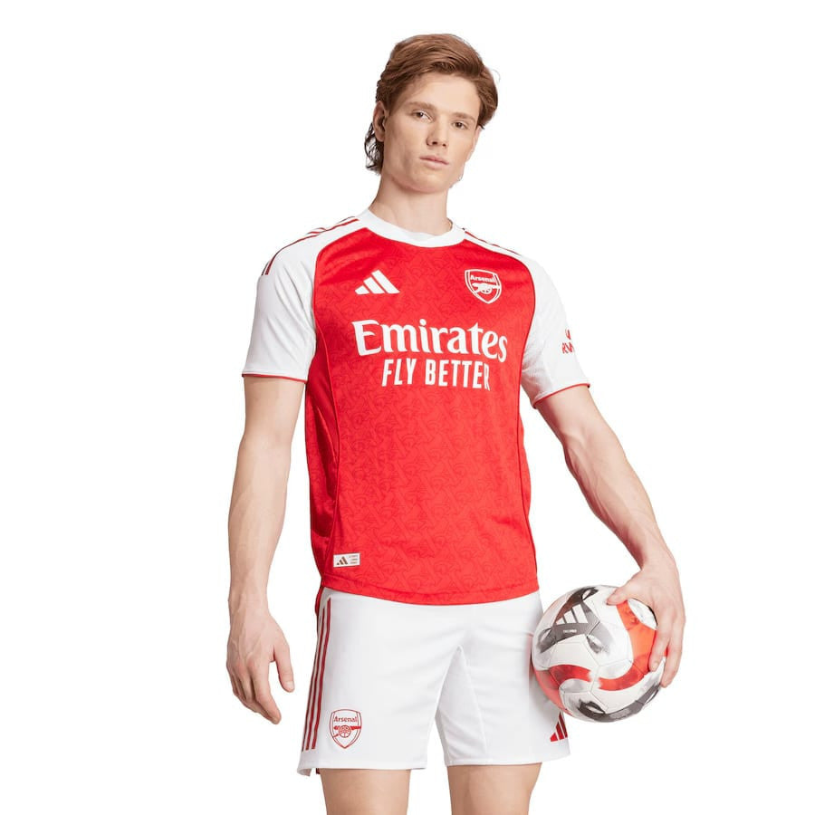 SAKA #7 Arsenal 25/26 Authentic Men's Home Shirt - Arsenal Font