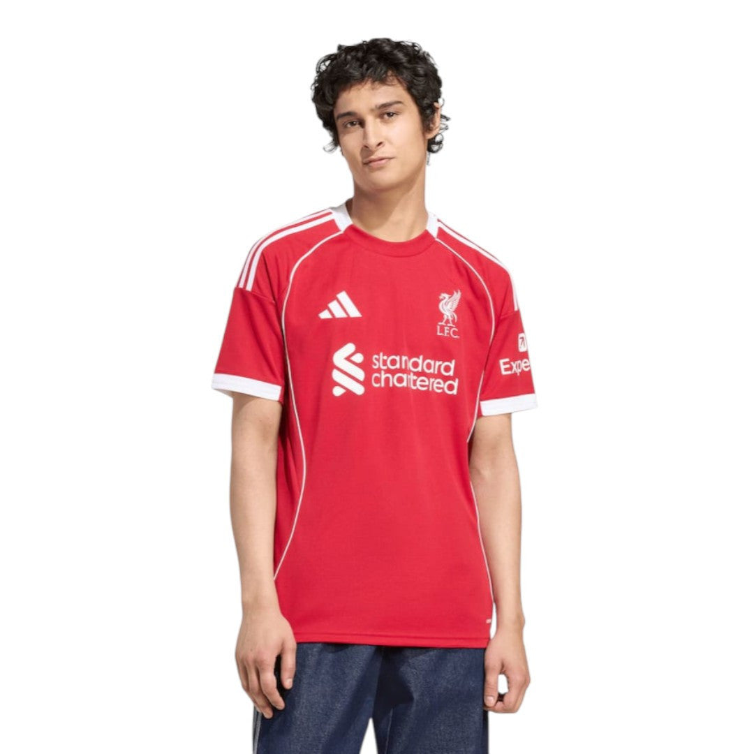 ISAK #9 Liverpool 25/26 Stadium Men's Home Shirt - PL Font