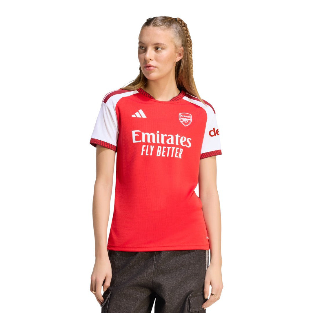 RICE #41 Arsenal 26/27 Women's Home Shirt - Club Font