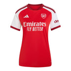 ØDEGAARD #8 Arsenal 26/27 Women's Home Shirt - Club Font