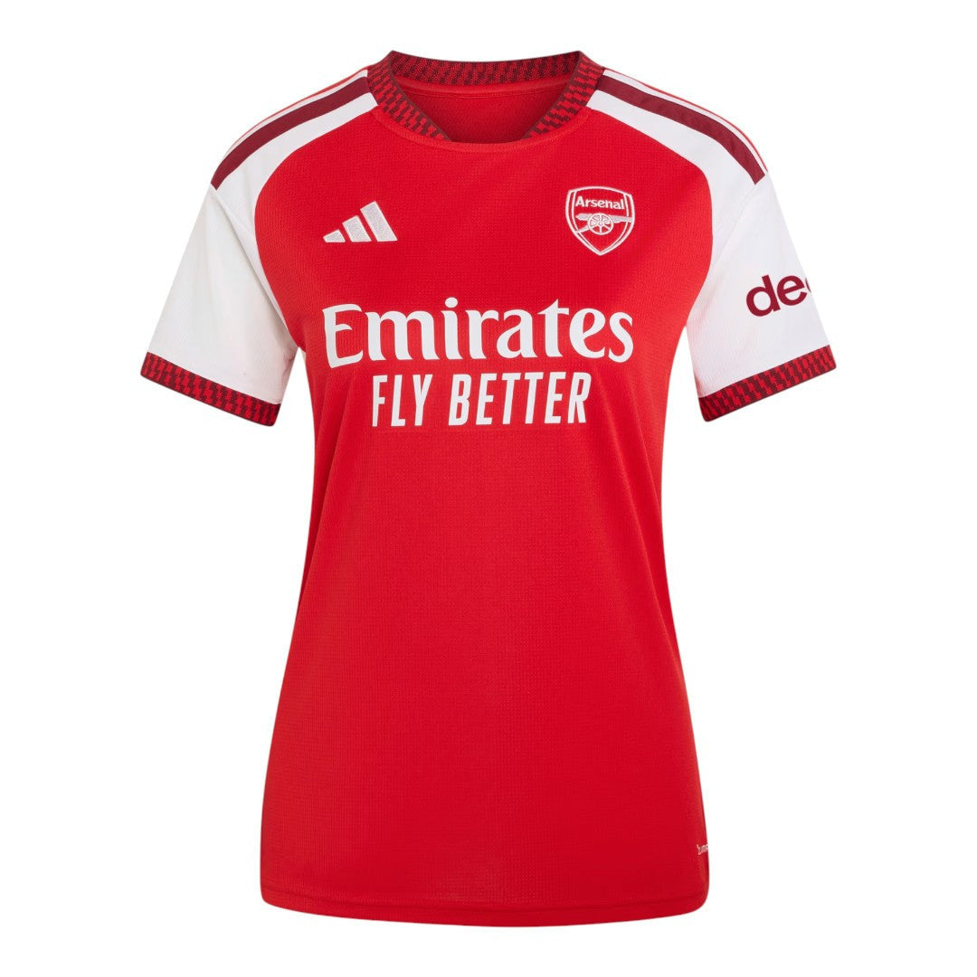 ØDEGAARD #8 Arsenal 26/27 Women's Home Shirt - Club Font