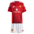 Manchester United 24/25 Kid's Home Shirt and Shorts