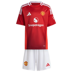 Manchester United 24/25 Kid's Home Shirt and Shorts