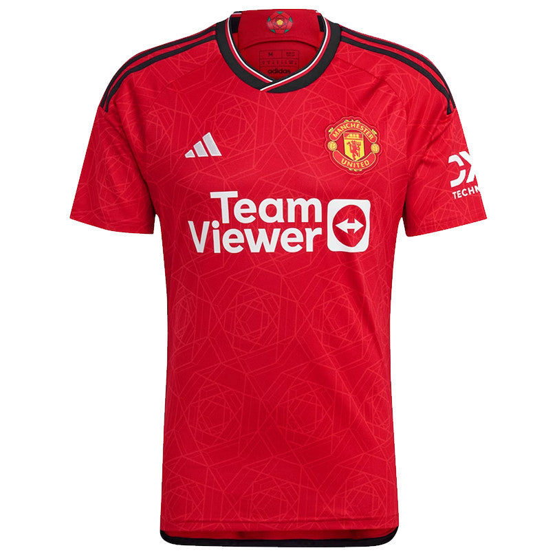 CASEMIRO #18 Manchester United 23/24 Stadium Men's Home Shirt - PL Font