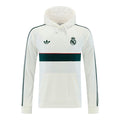 Real Madrid 26/27 Men's White-Green Hoodie