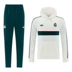 Real Madrid 26/27 Men's White-Green Hoodie