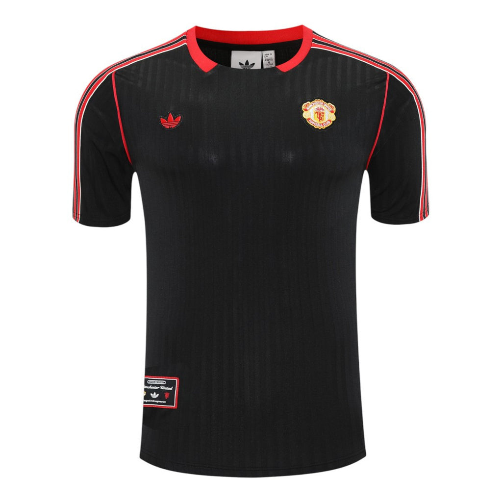 Manchester United 25/26 Men's Black-Red Terrace Icon Shirt