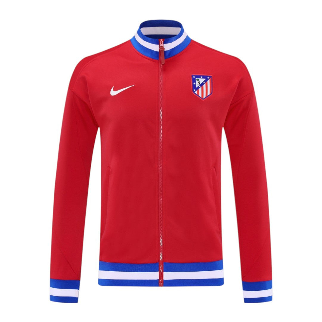 Atletico Madrid 25/26 Men's Red Long Zip Jacket