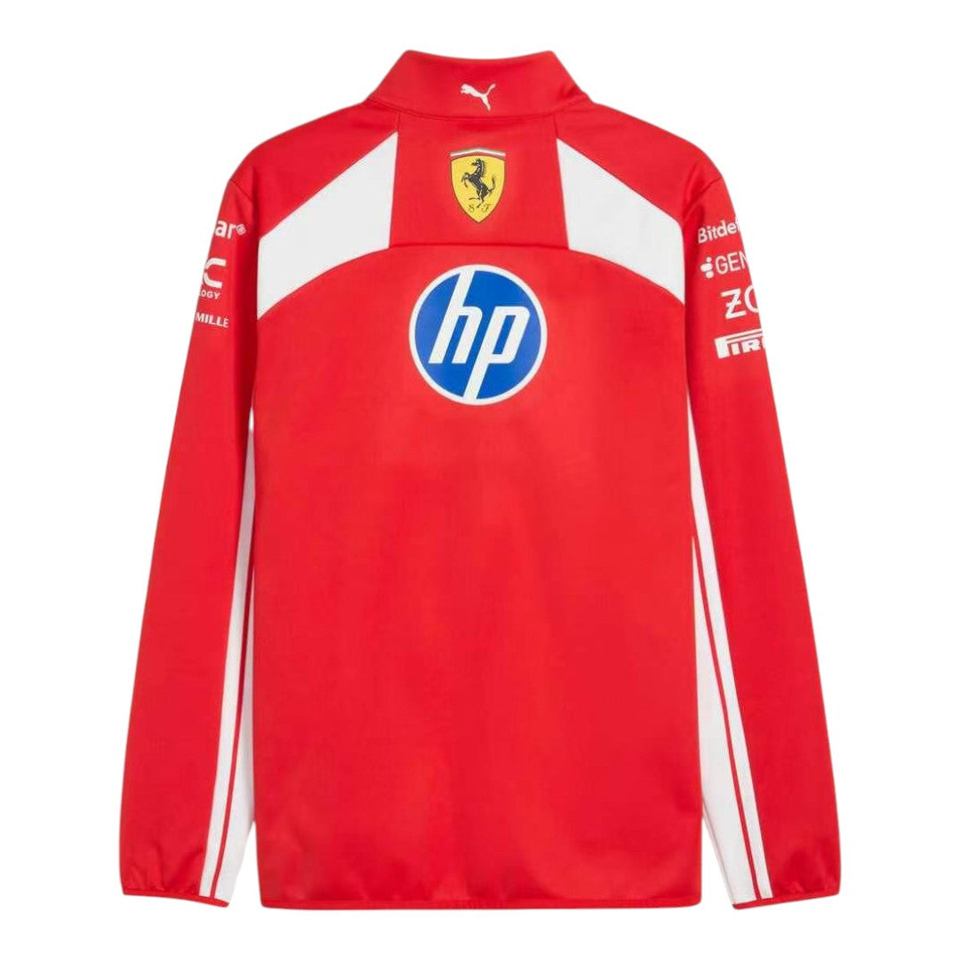 Scuderia Ferrari 2026 Red Team Softshell Jacket