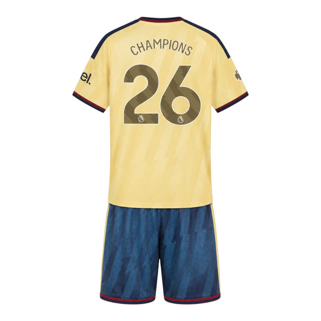 #26 CHAMPIONS Arsenal 26/27 Kid's Third Set