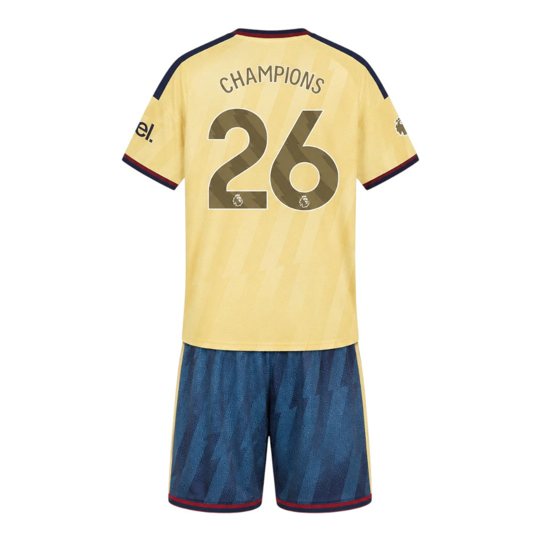 #26 CHAMPIONS Arsenal 26/27 Kid's Third Set