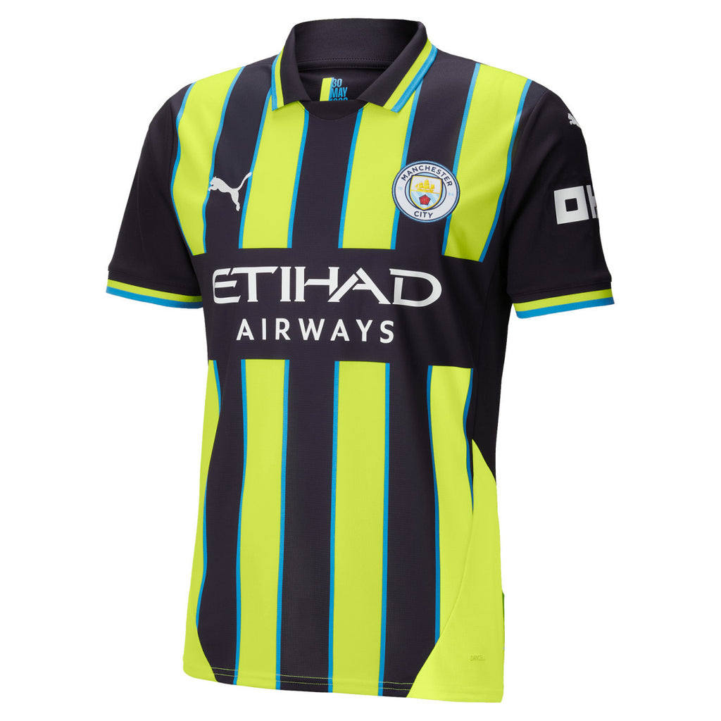 HAALAND #9 Manchester City 24/25 Stadium Men's Away Shirt - Man City Font