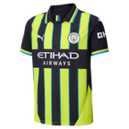 FODEN #47 Manchester City 24/25 Kid's Away Shirt and Shorts - Man City Font