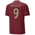 HAALAND #9 Manchester City 24/25 Stadium Men's Third Shirt - Man City Font