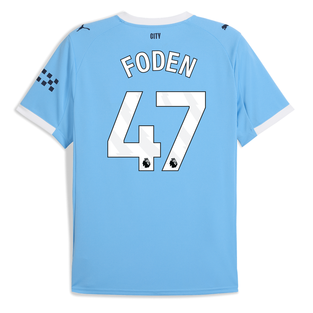 FODEN #47 Manchester City 25/26 Authentic Men's Home Shirt - PL Font