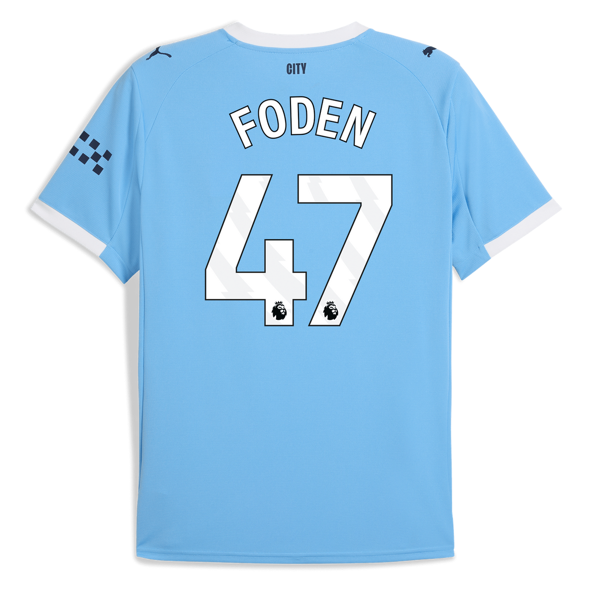 FODEN #47 Manchester City 25/26 Authentic Men's Home Shirt - PL Font