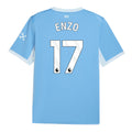 ENZO #17 Manchester City 26/27 Stadium Men's Home Shirt - PL Font
