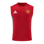 Manchester United 25/26 Men's Red Training Tank Top