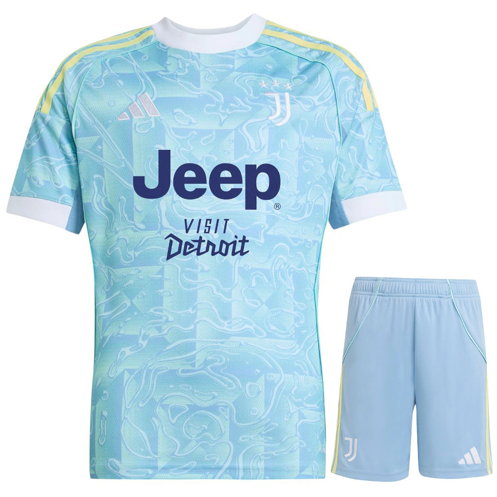 Juventus 25/26 Kid's Away Mini-Kit