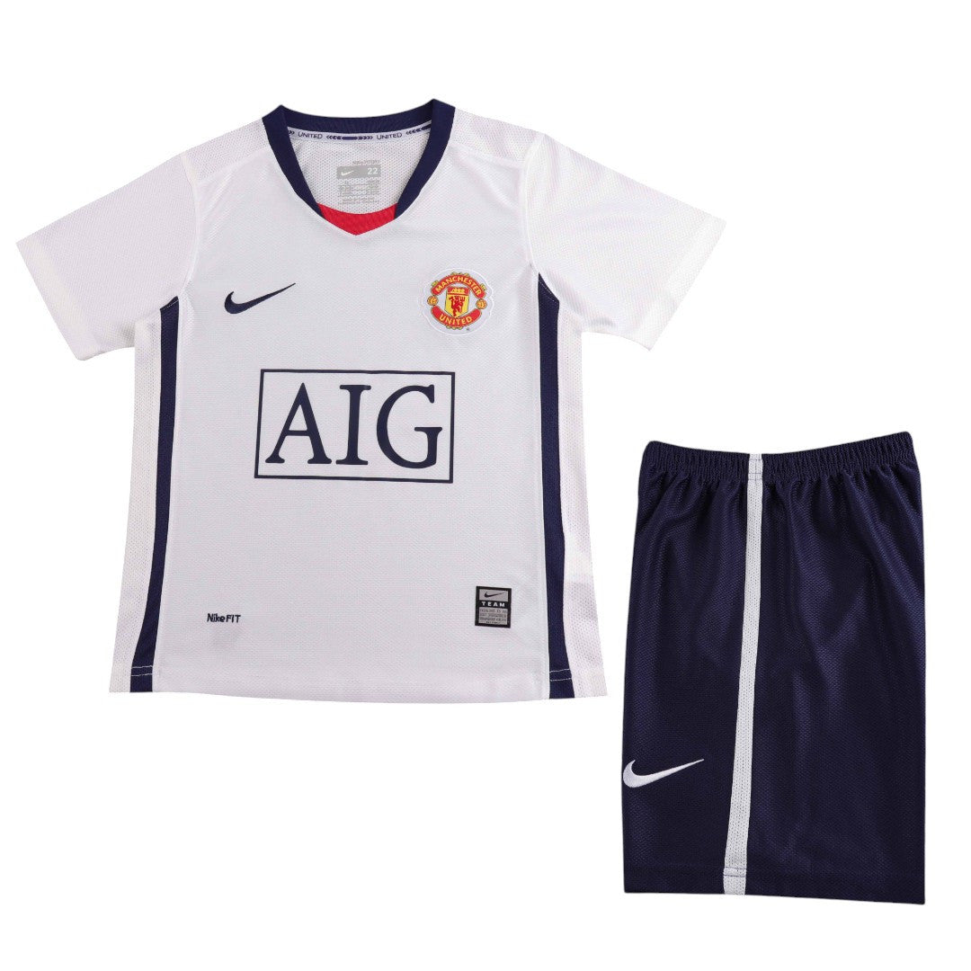 Manchester United 08/09 Kid's Away Retro Mini-Kit
