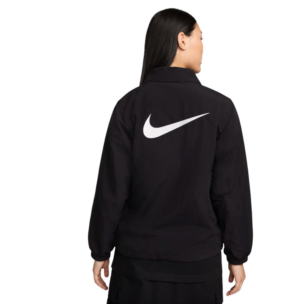 Nike Women's Black Coach Jacket