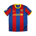 Barcelona 10/11 Men's Home Retro Shirt