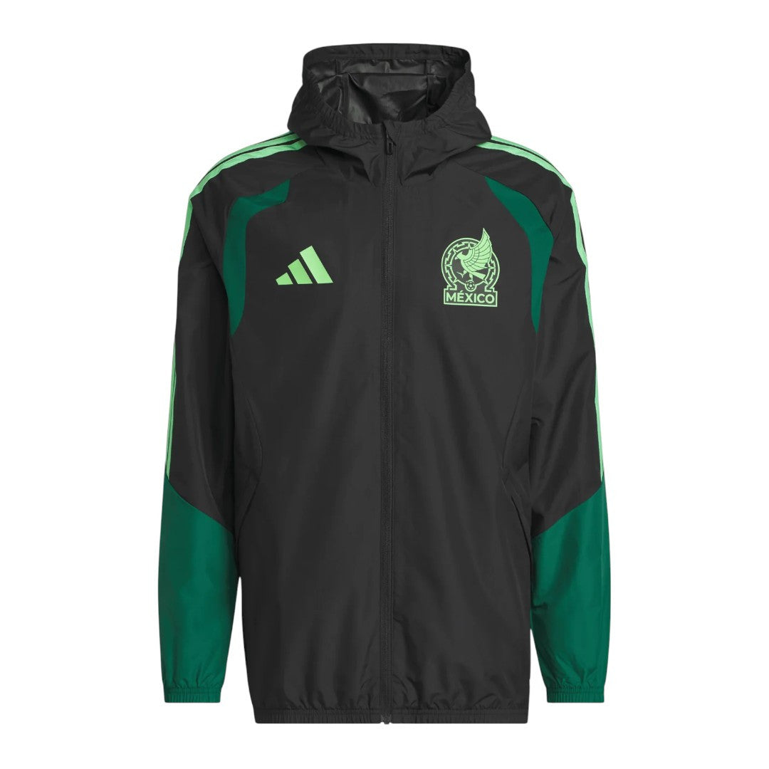 Mexico 2026 Men's Long Zip Windbreaker