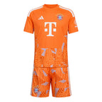 Bayern Munich 26/27 Kid's Orange Goalkeeper Set