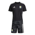 Aston Villa 26/27 Kid's Black Goalkeeper Set