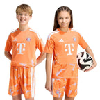 Bayern Munich 26/27 Kid's Orange Goalkeeper Set
