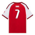 SAKA #7 Arsenal 26/27 Kid's Home Set - Club Font