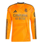 VINI JR #7 Real Madrid 24/25 Men's Away Long Sleeve Shirt