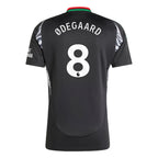 ØDEGAARD #8 Arsenal 24/25 Stadium Men's Away Shirt - PL Font