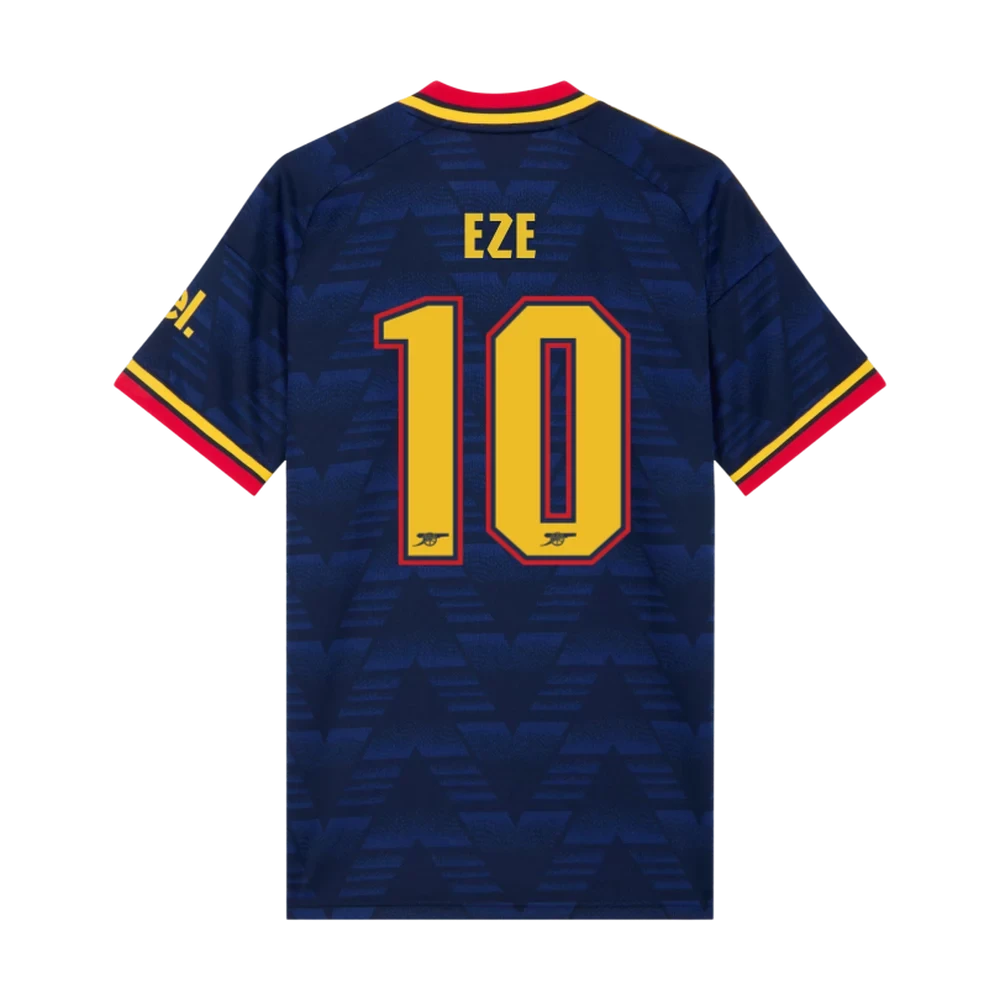 EZE #10 Arsenal 26/27 Stadium Men's Away Shirt - Club Font