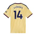 GYÖKERES #14 Arsenal 26/27 Stadium Men's Third Shirt - PL Font