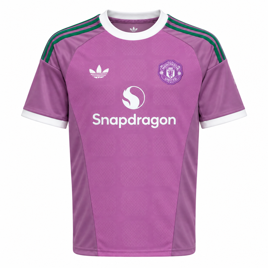 Manchester United 26/27 Kid's Pink Goalkeeper Set